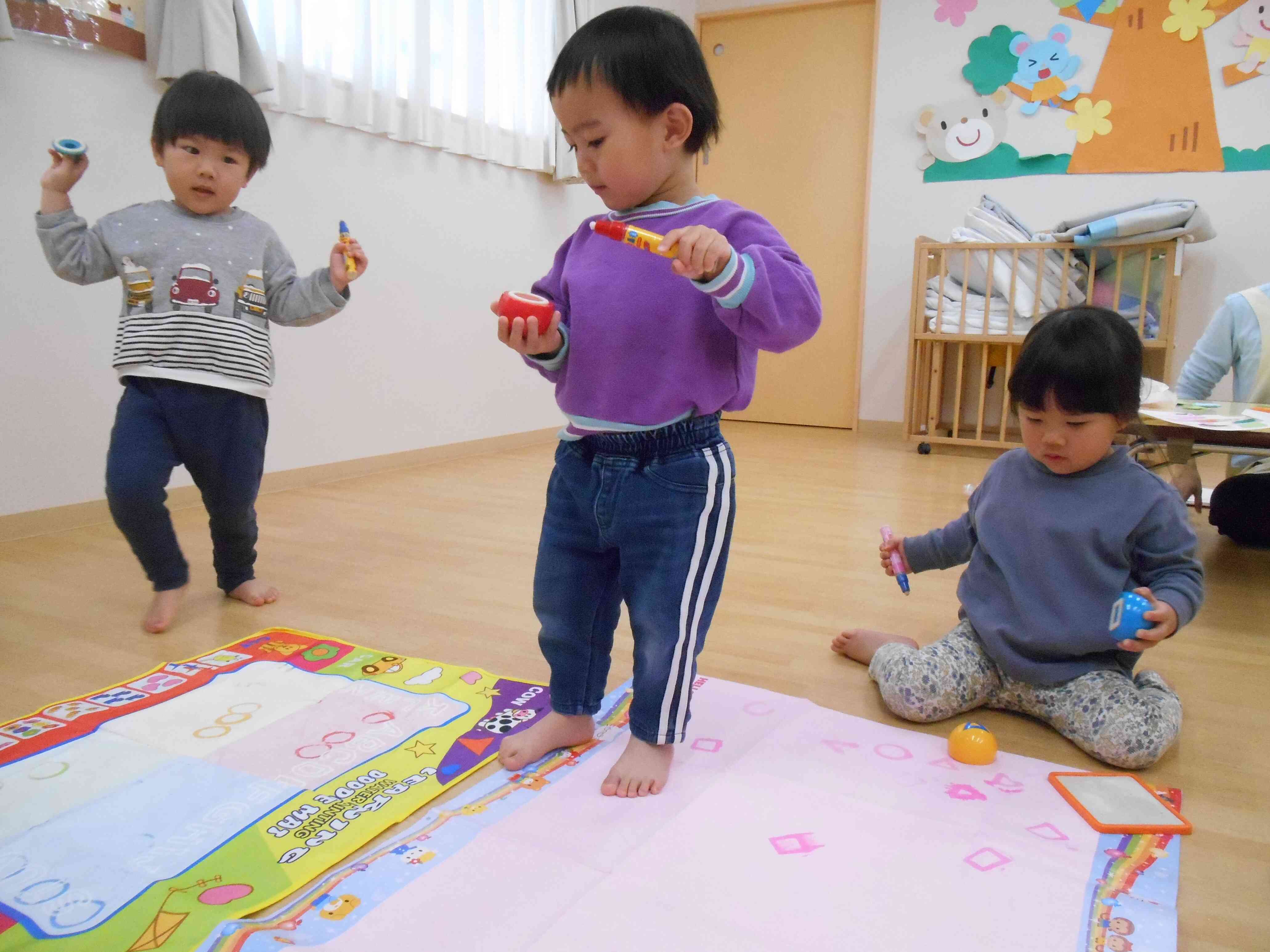 お絵描き楽しいね