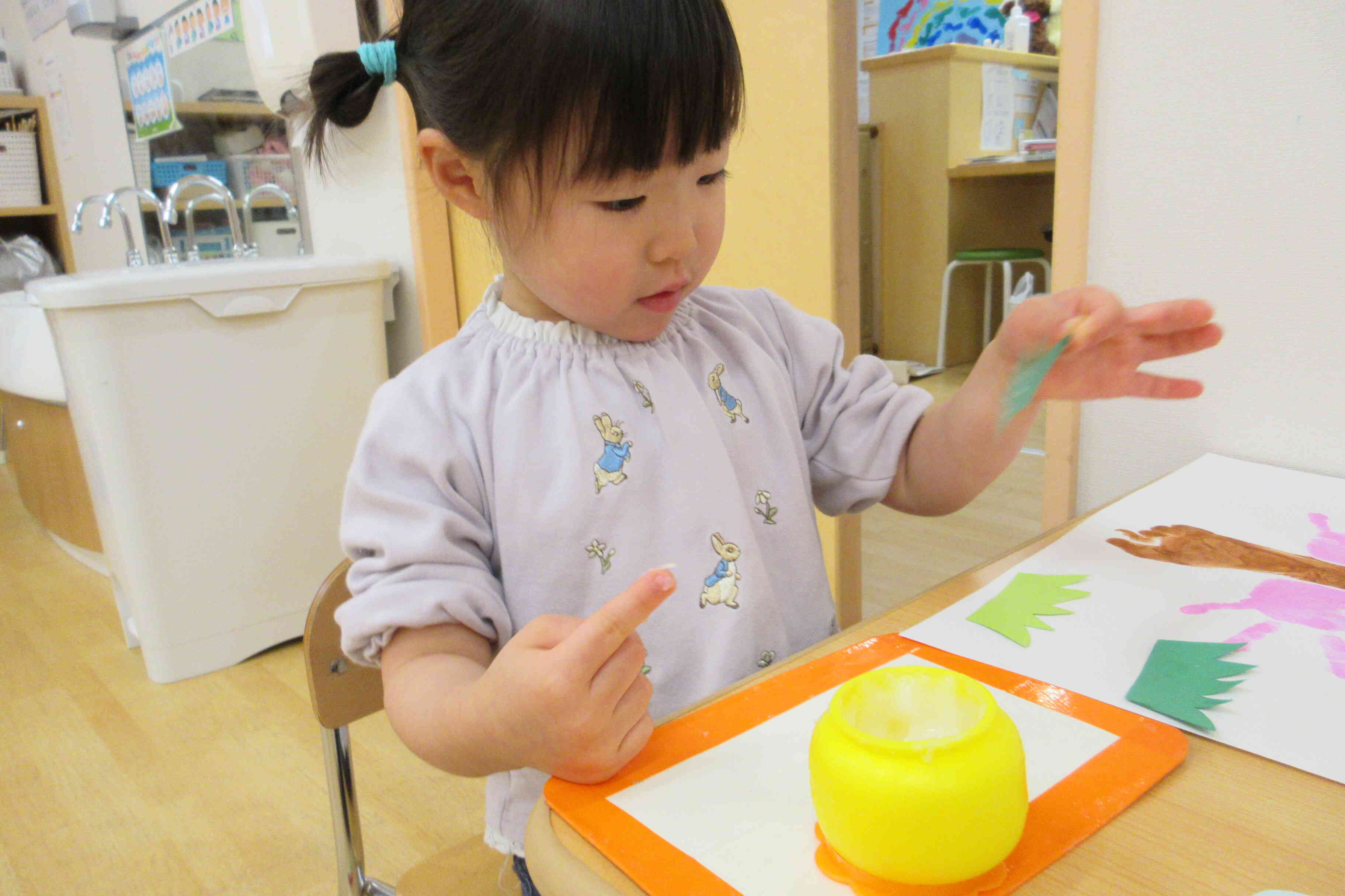 春らしい制作ができたね