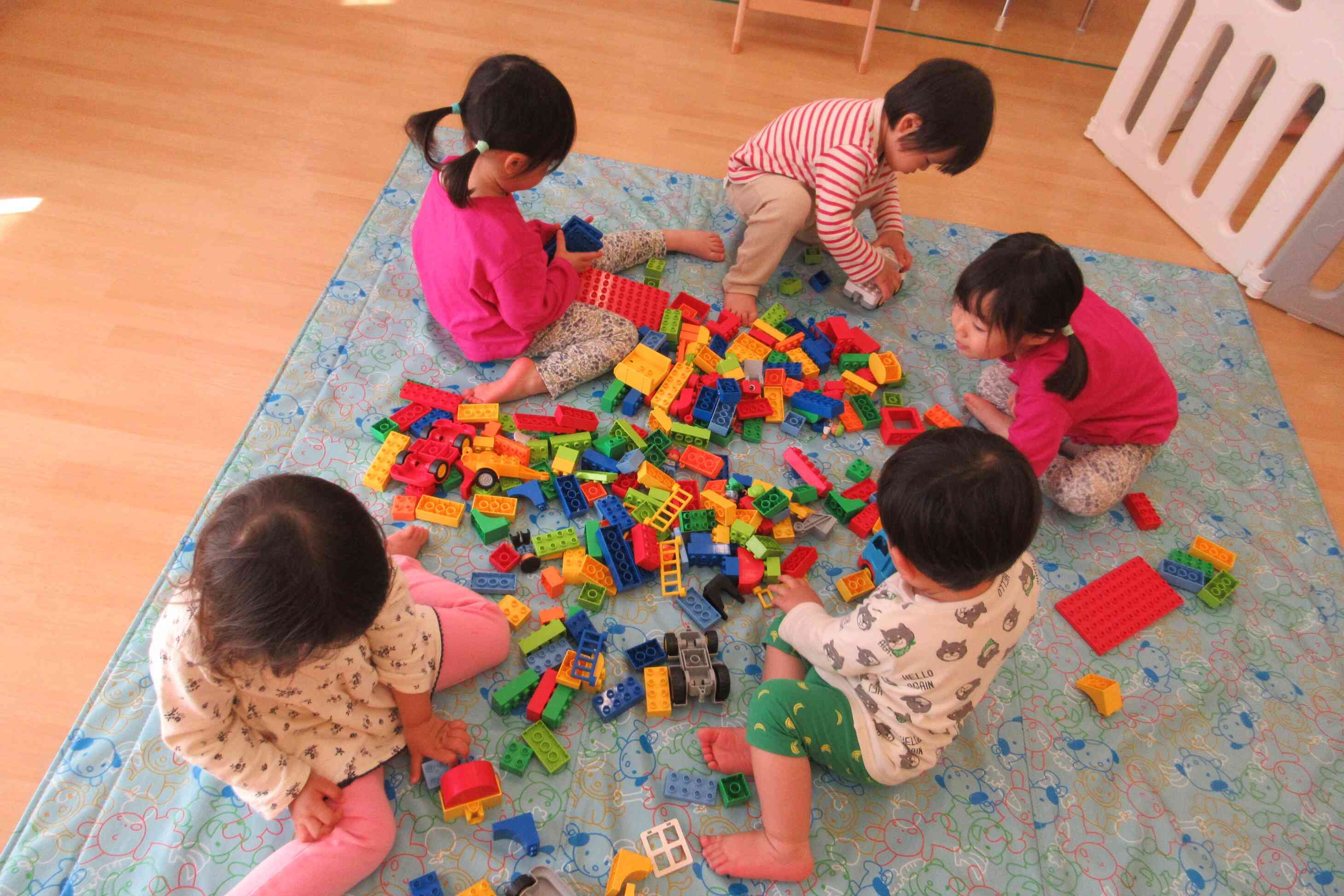 ４月の土曜日保育の様子です。