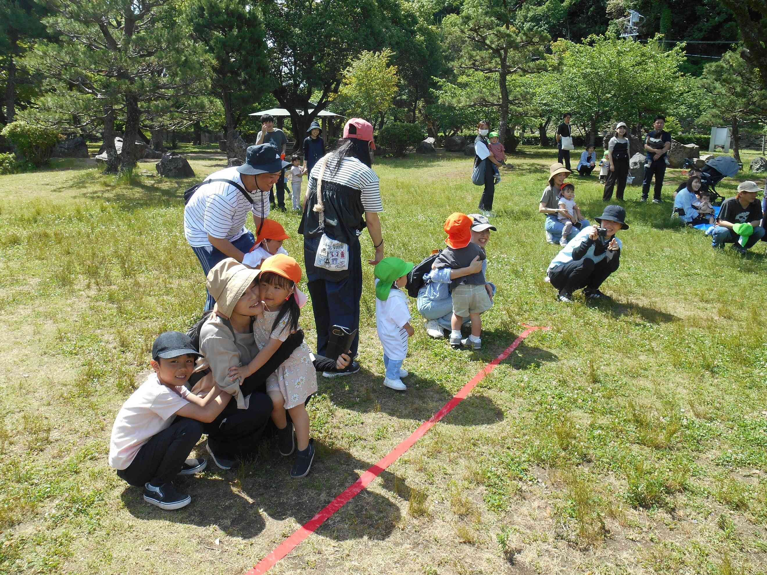 かけっこよく頑張りました！