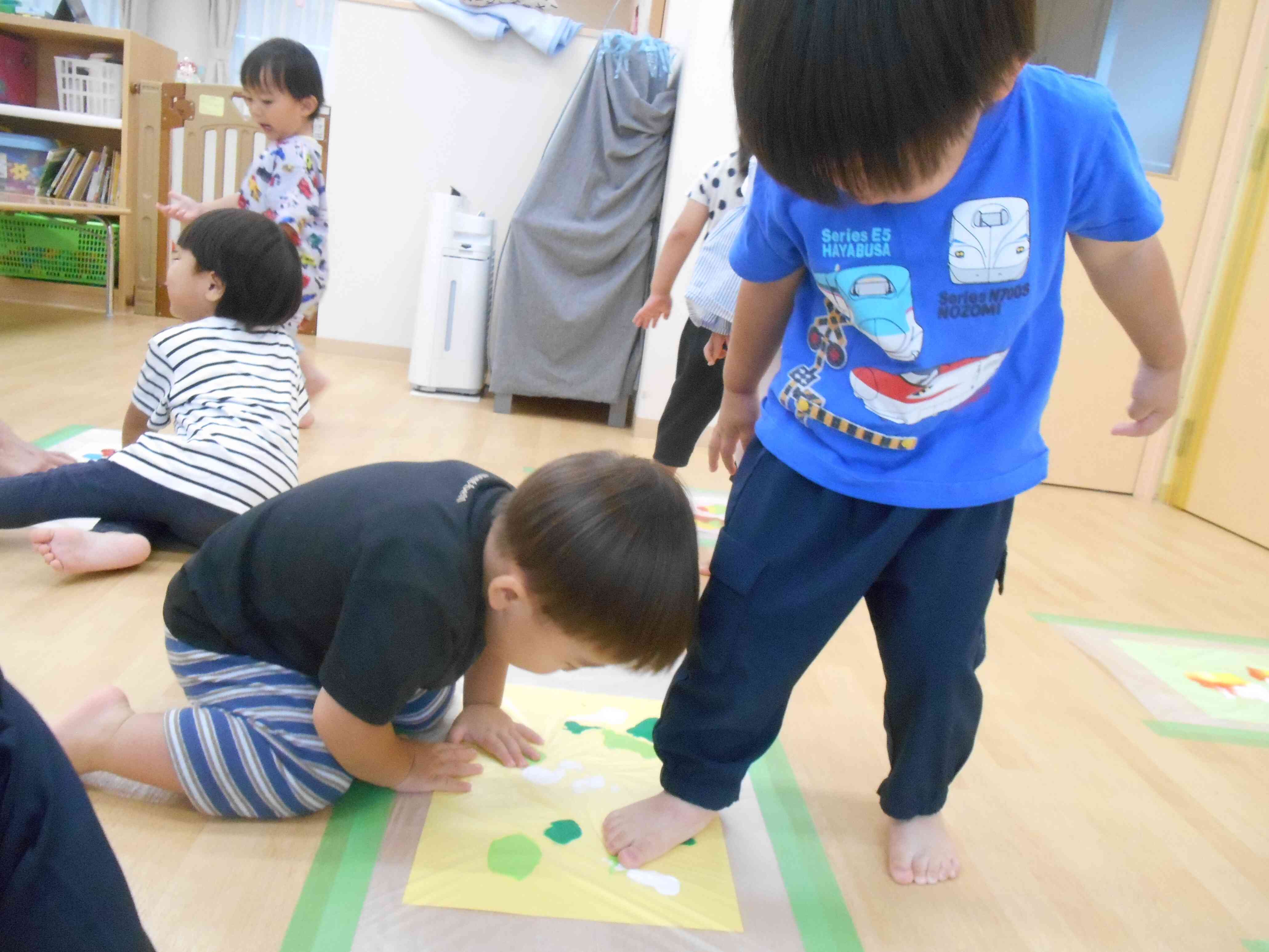 【２歳児：うさぎ組】今日は何する？