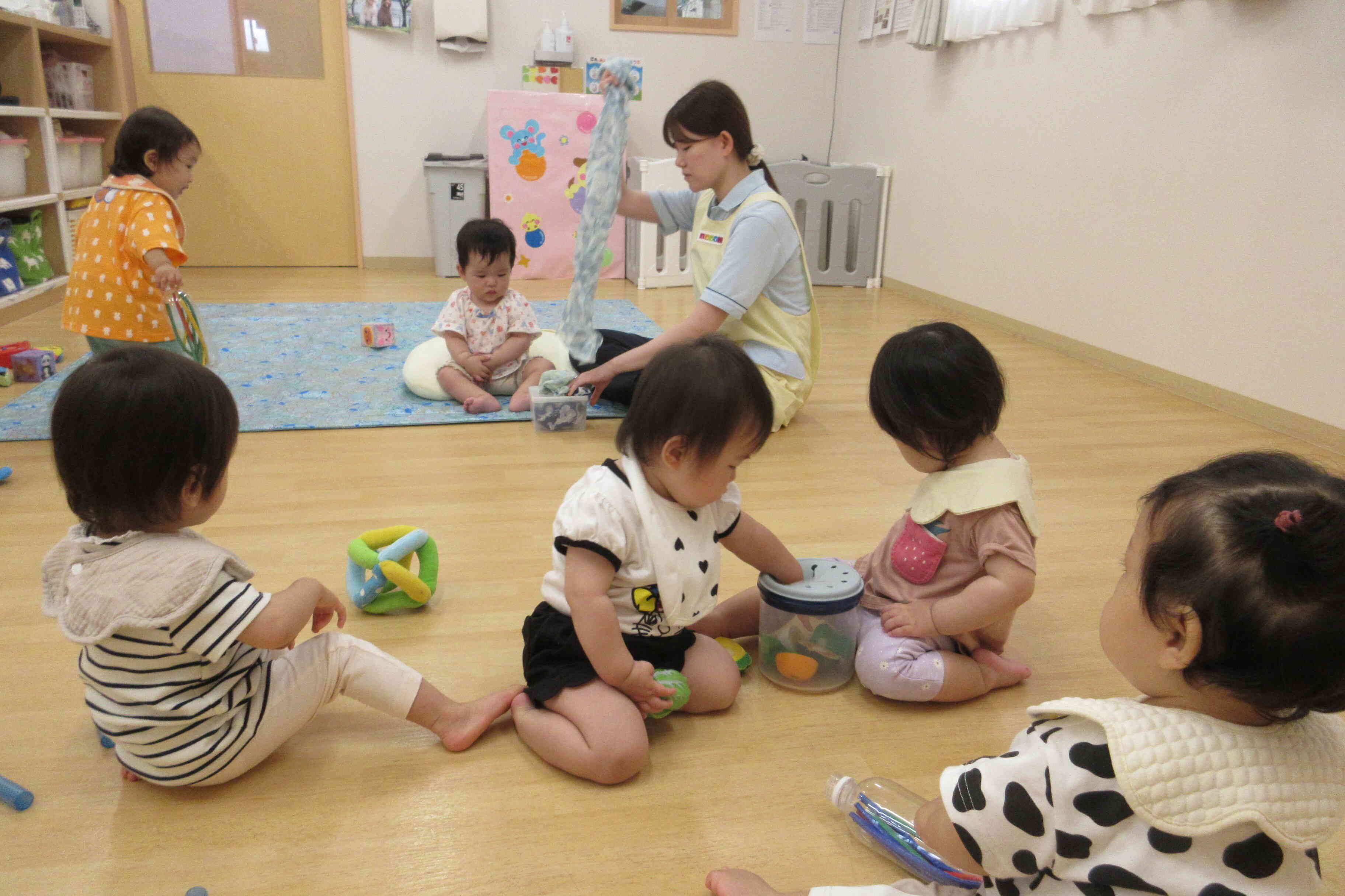 集中して活動に取り組むことができます。