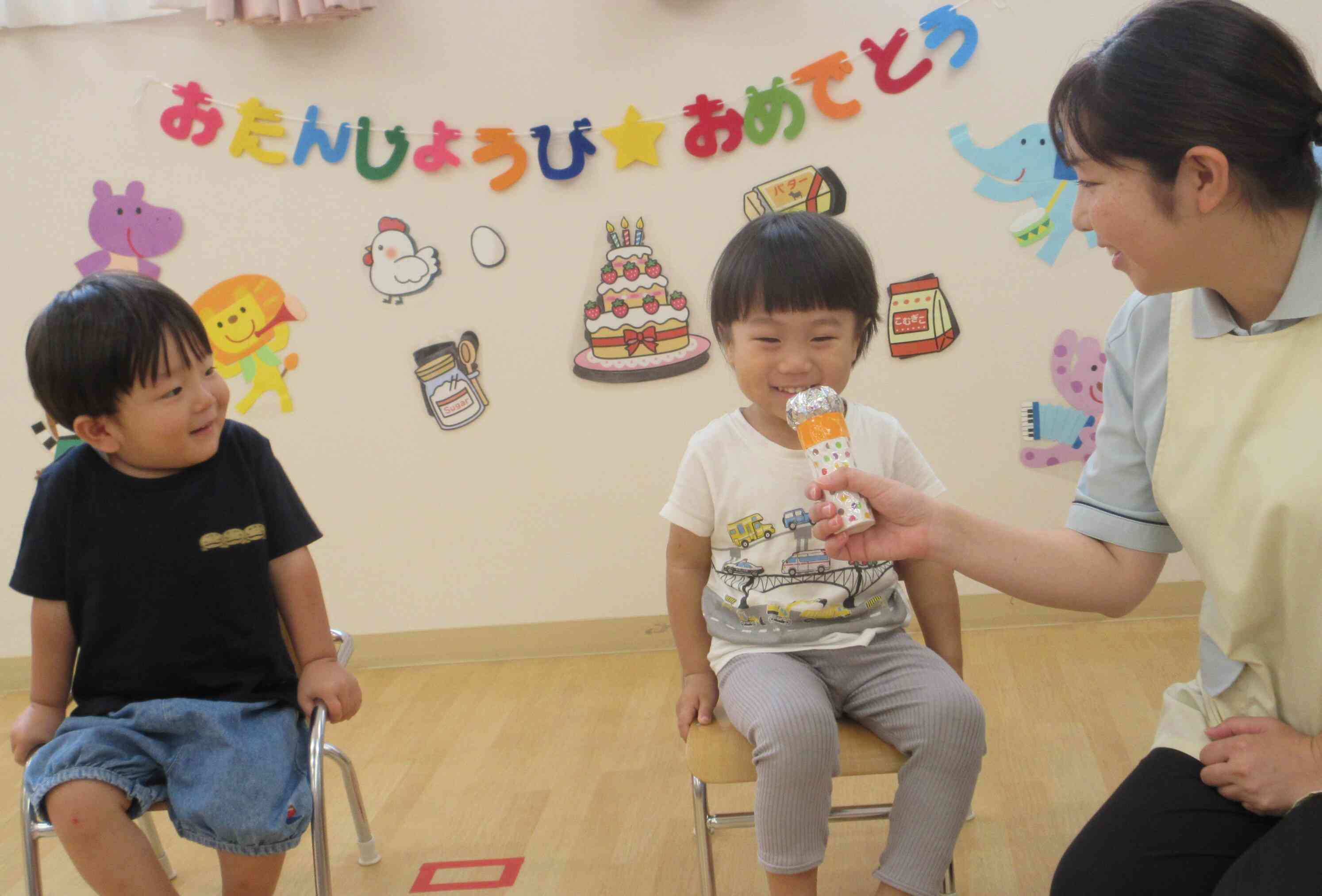 ８月のお誕生日会でした！！