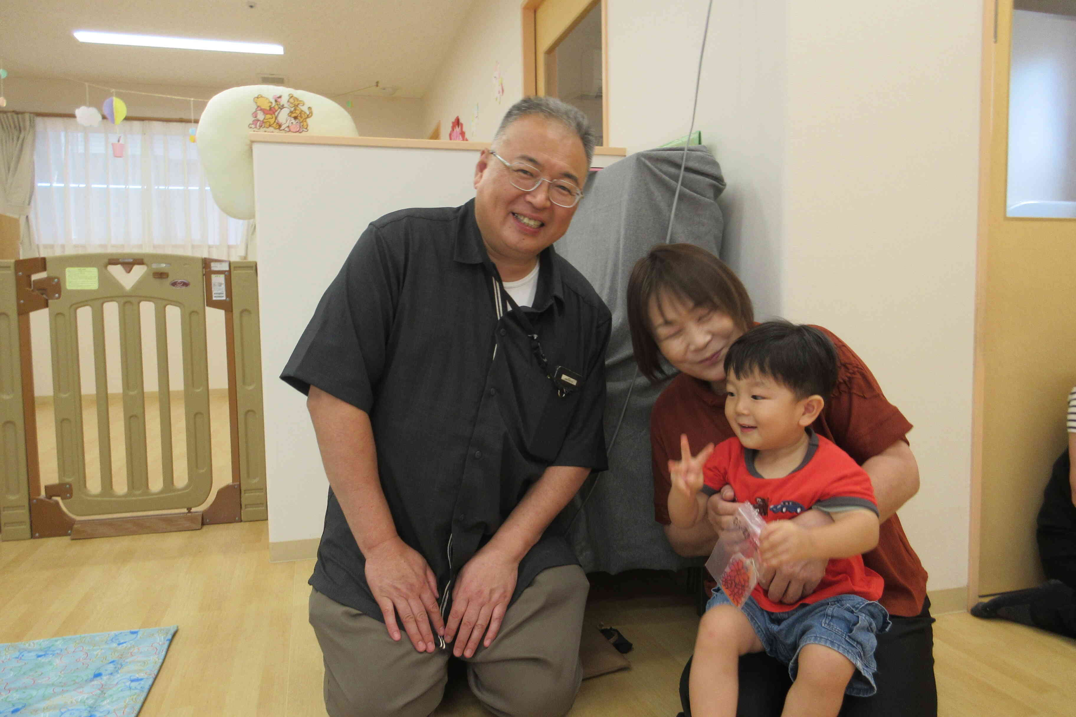 あひる組：１歳児　敬老会ありがとうございました