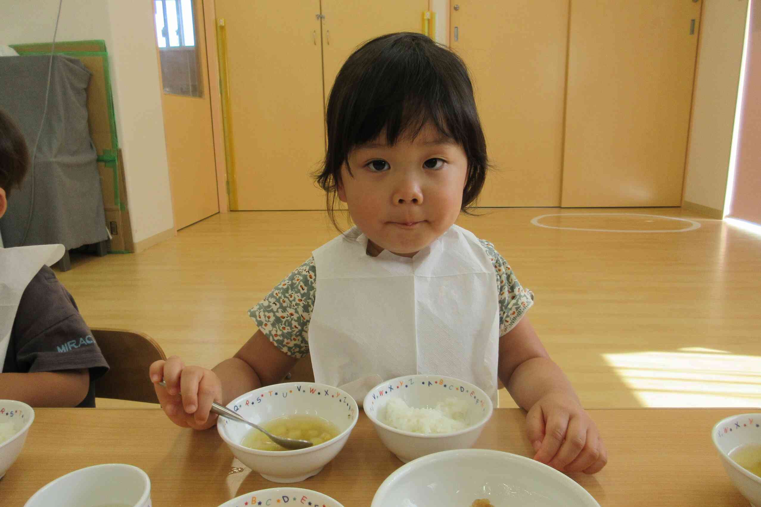 お給食美味しいね！