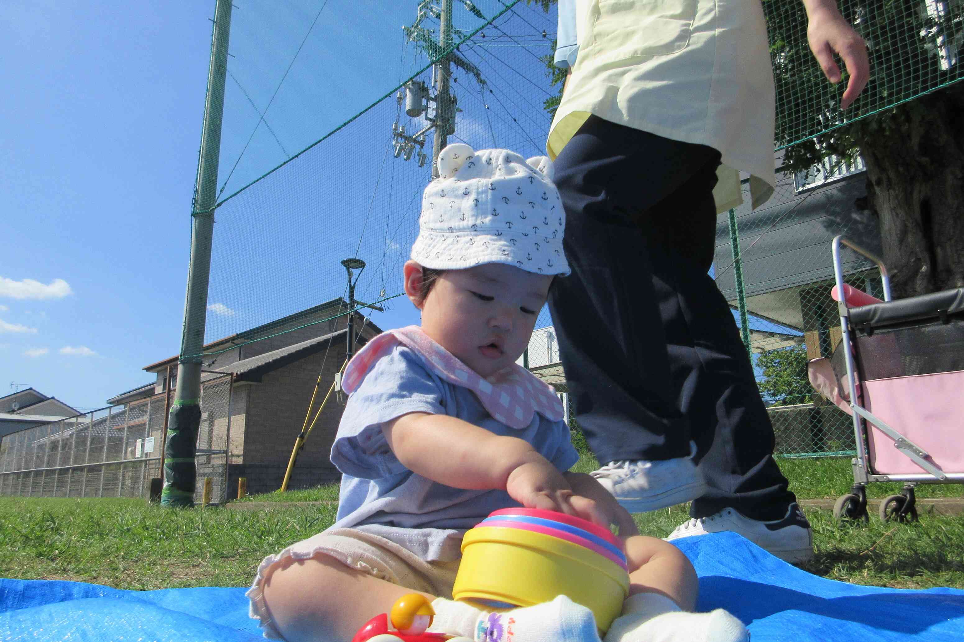 お外で遊ぶの気持ちがいいね～