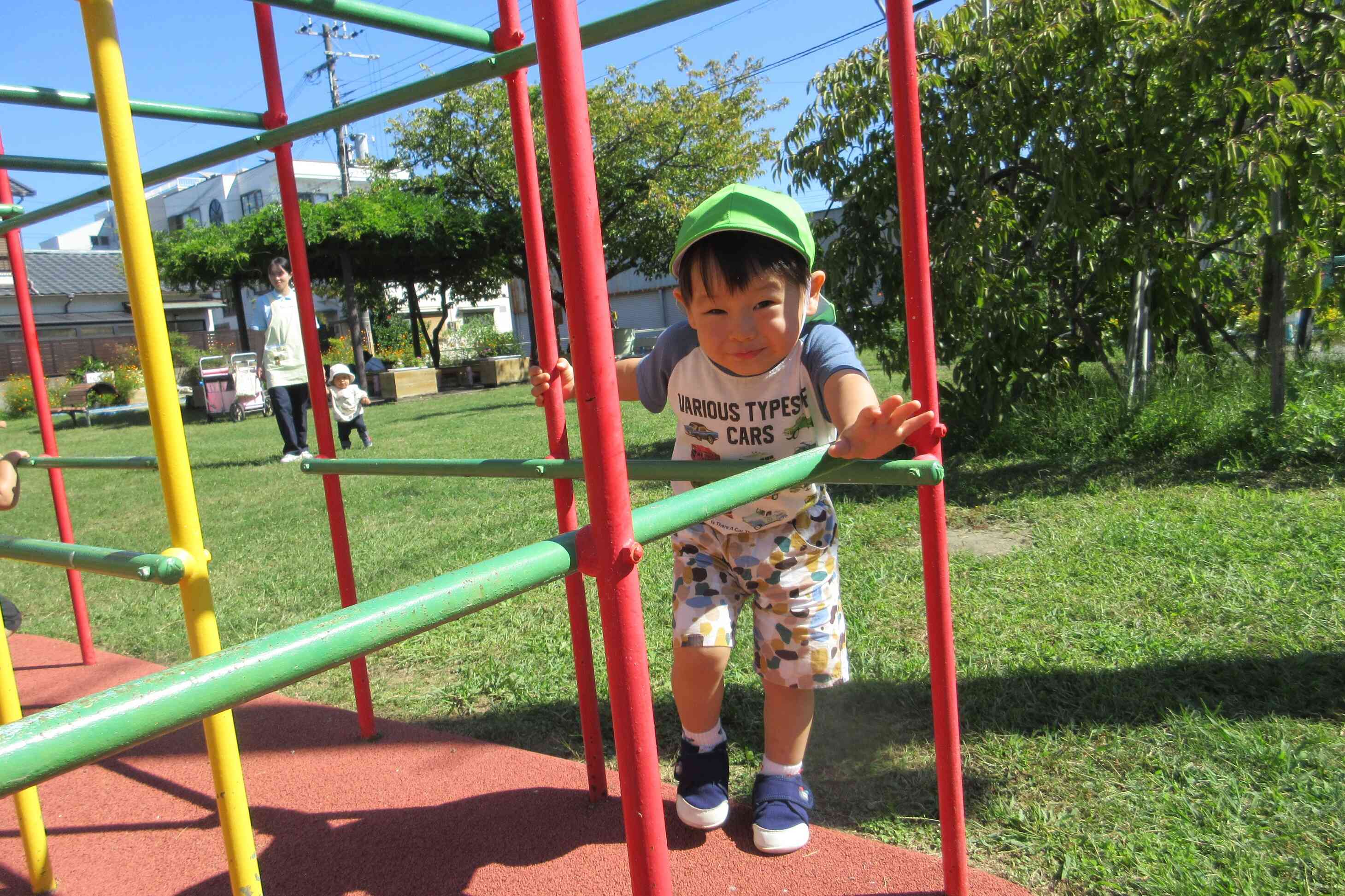 公園楽しいよ！