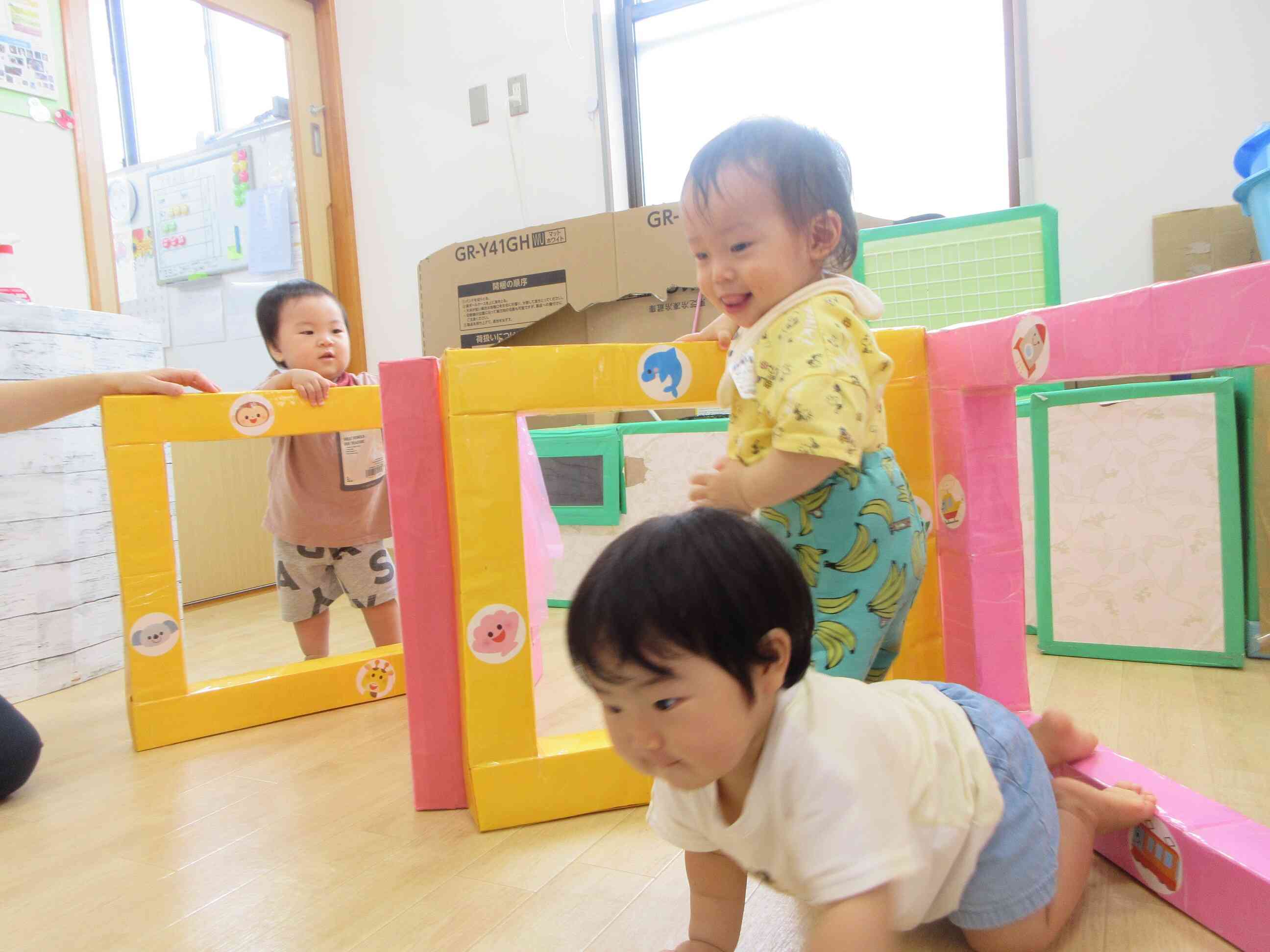 元気いっぱい、ひよこ組のみんな！
