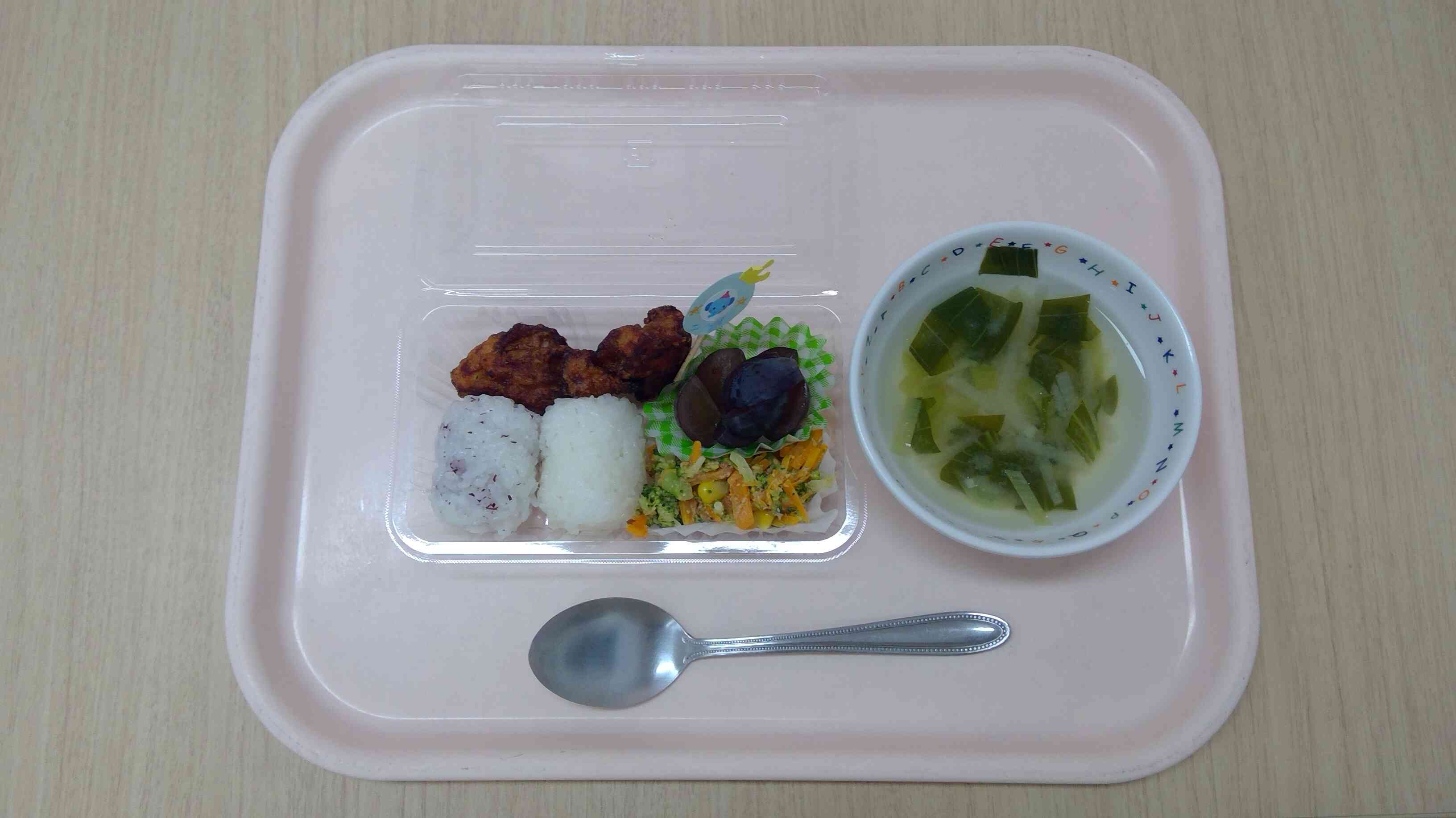 9月22日お弁当給食