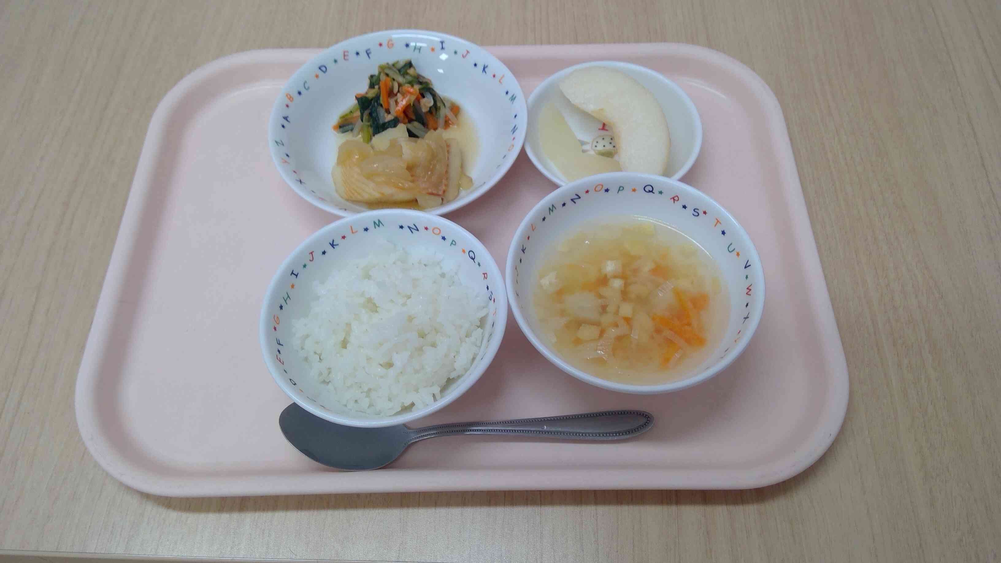 10月20日給食メニュー