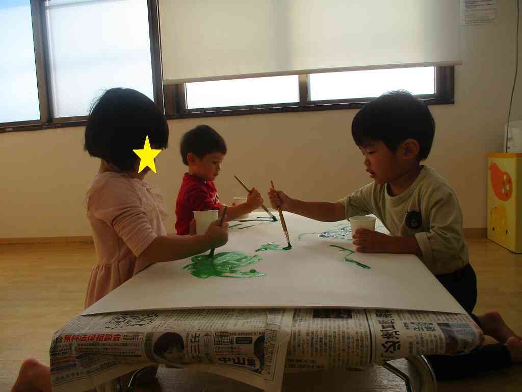 ぐるぐる～円が大きくなっていくよ