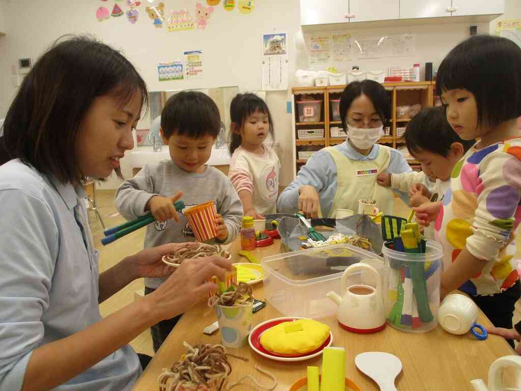ニチイキッズ富安保育園に遊びに行きました