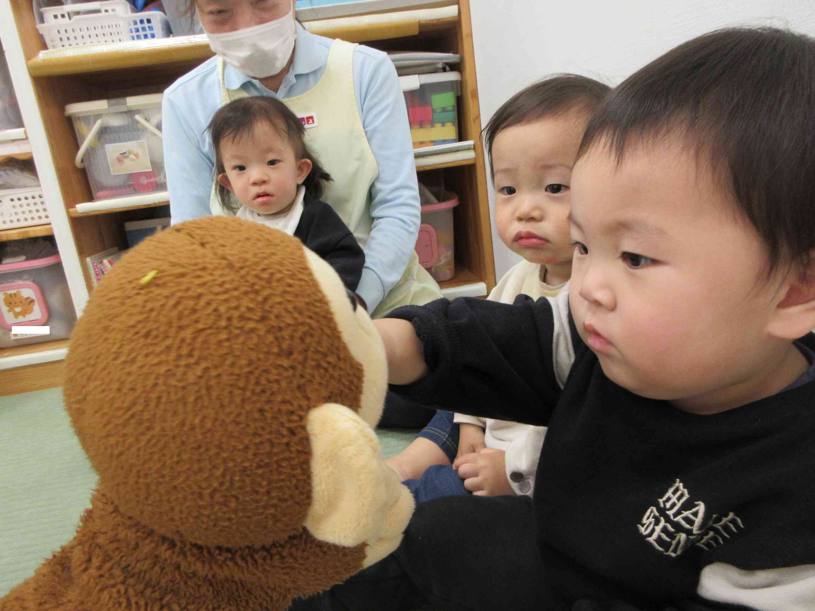 英語保育がありました