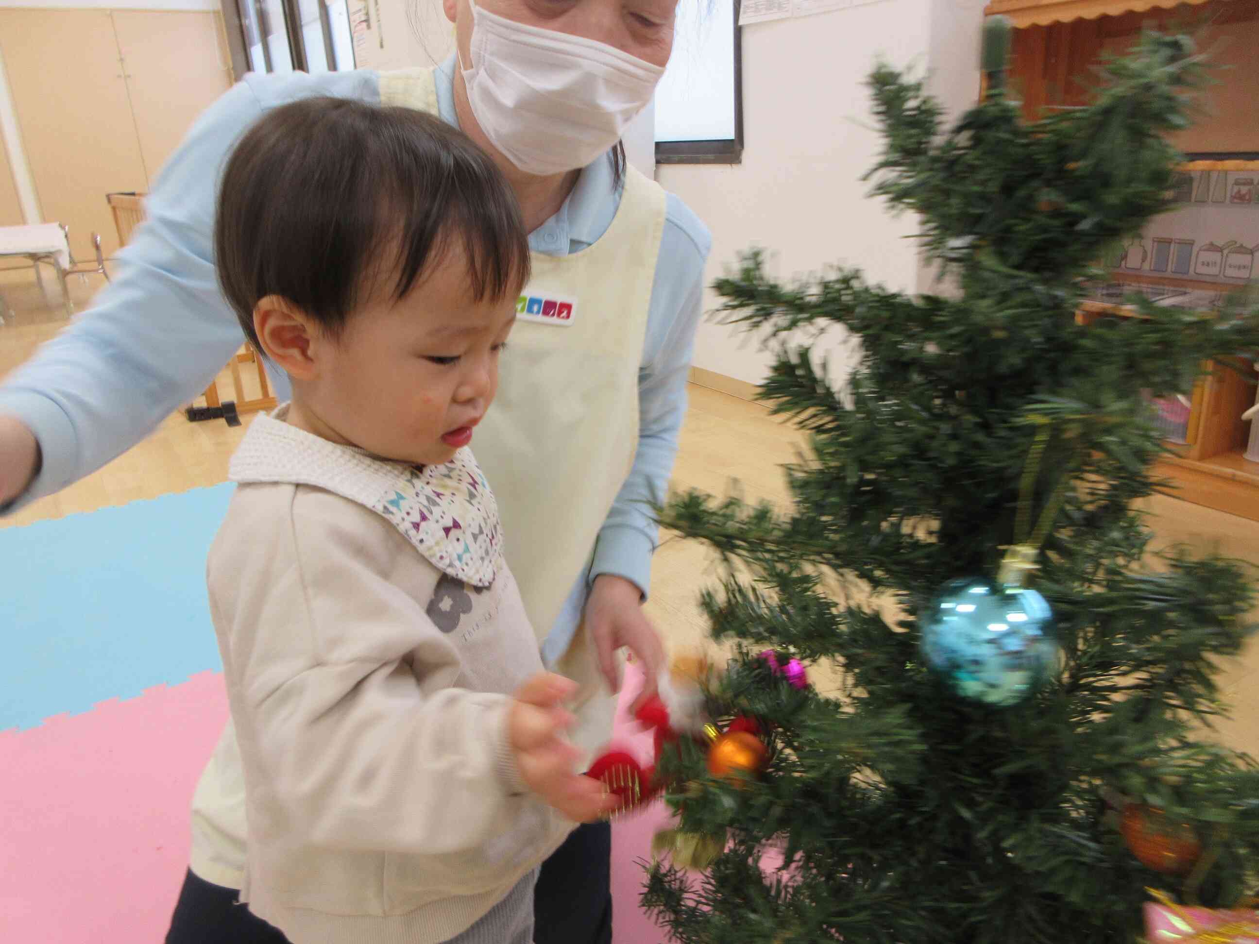 ここにつけようかな