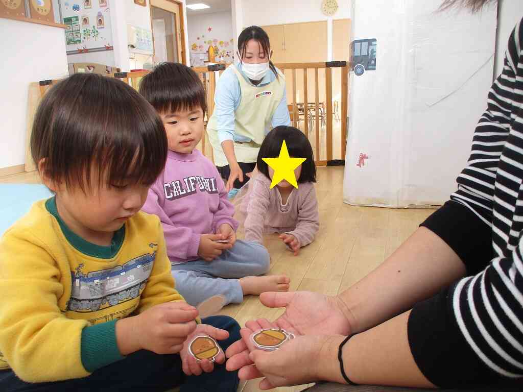 one,two,three・・・どんぐりを数えよう