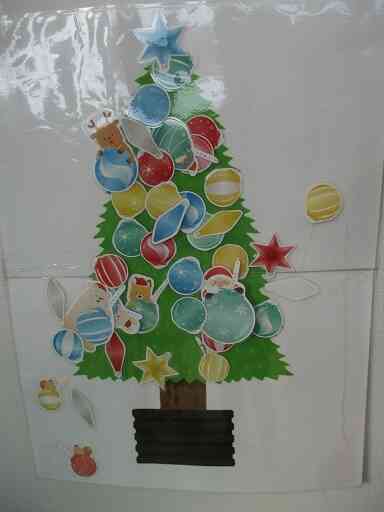 クリスマスツリーの完成！