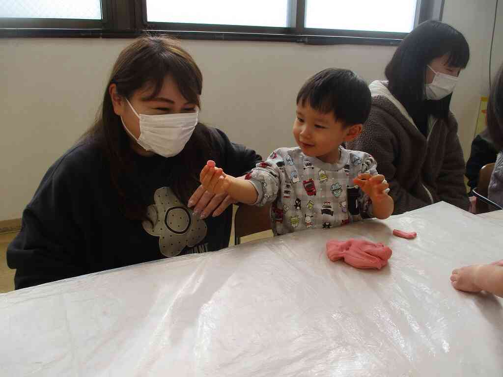 保育参観日の様子（１，２歳児）