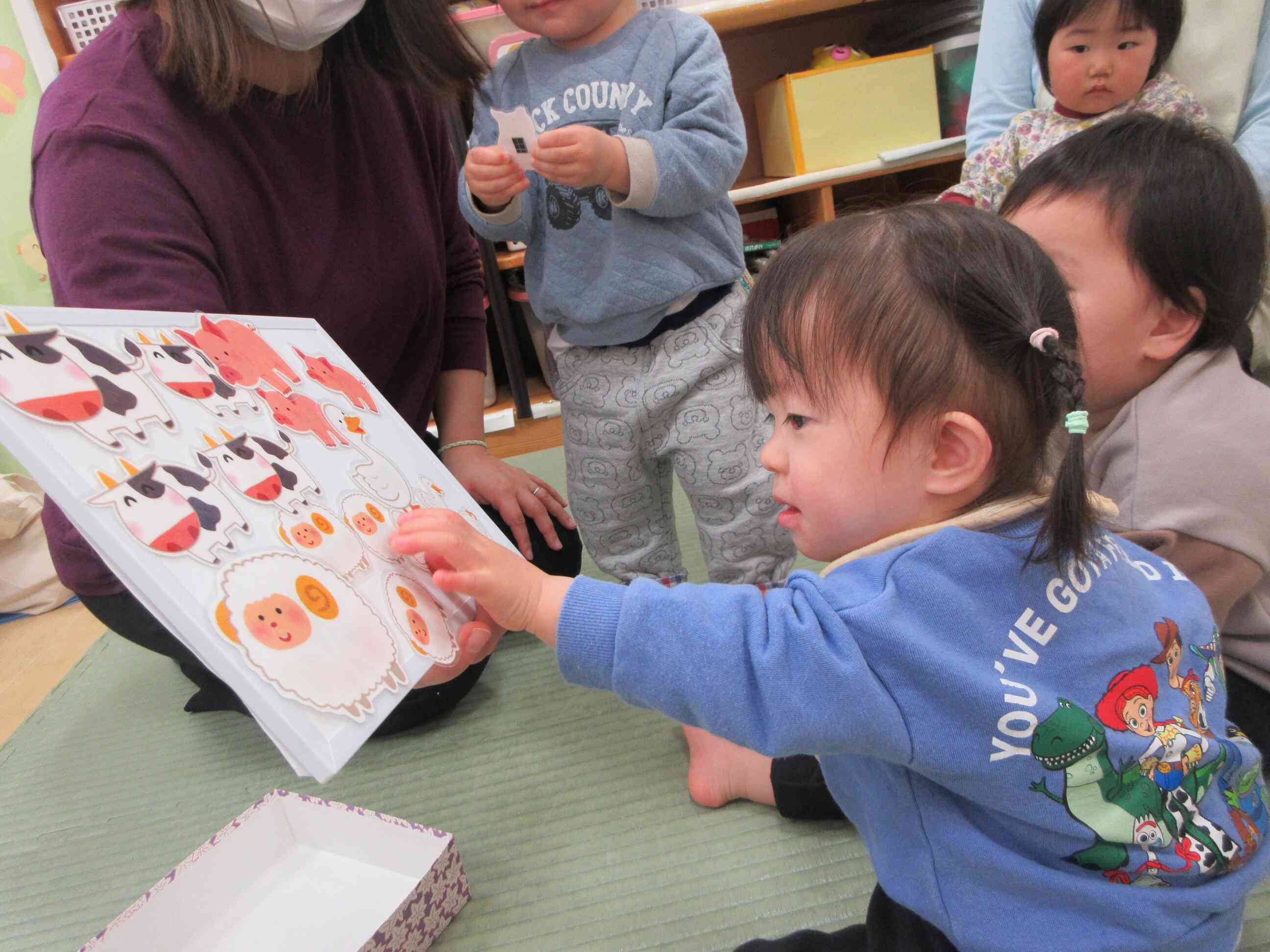 今年度最後の英語保育でした～たのしかったね！～