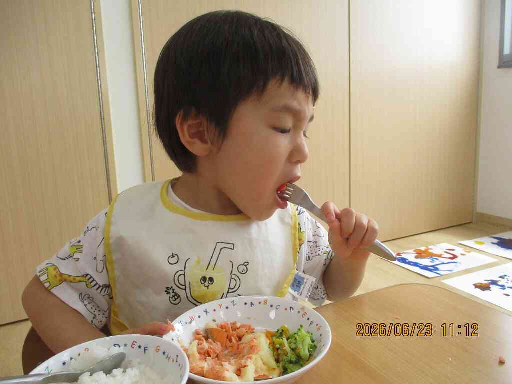 トマトおいしいな！