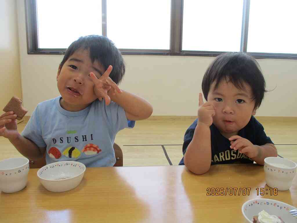 おいしかったね！七夕給食