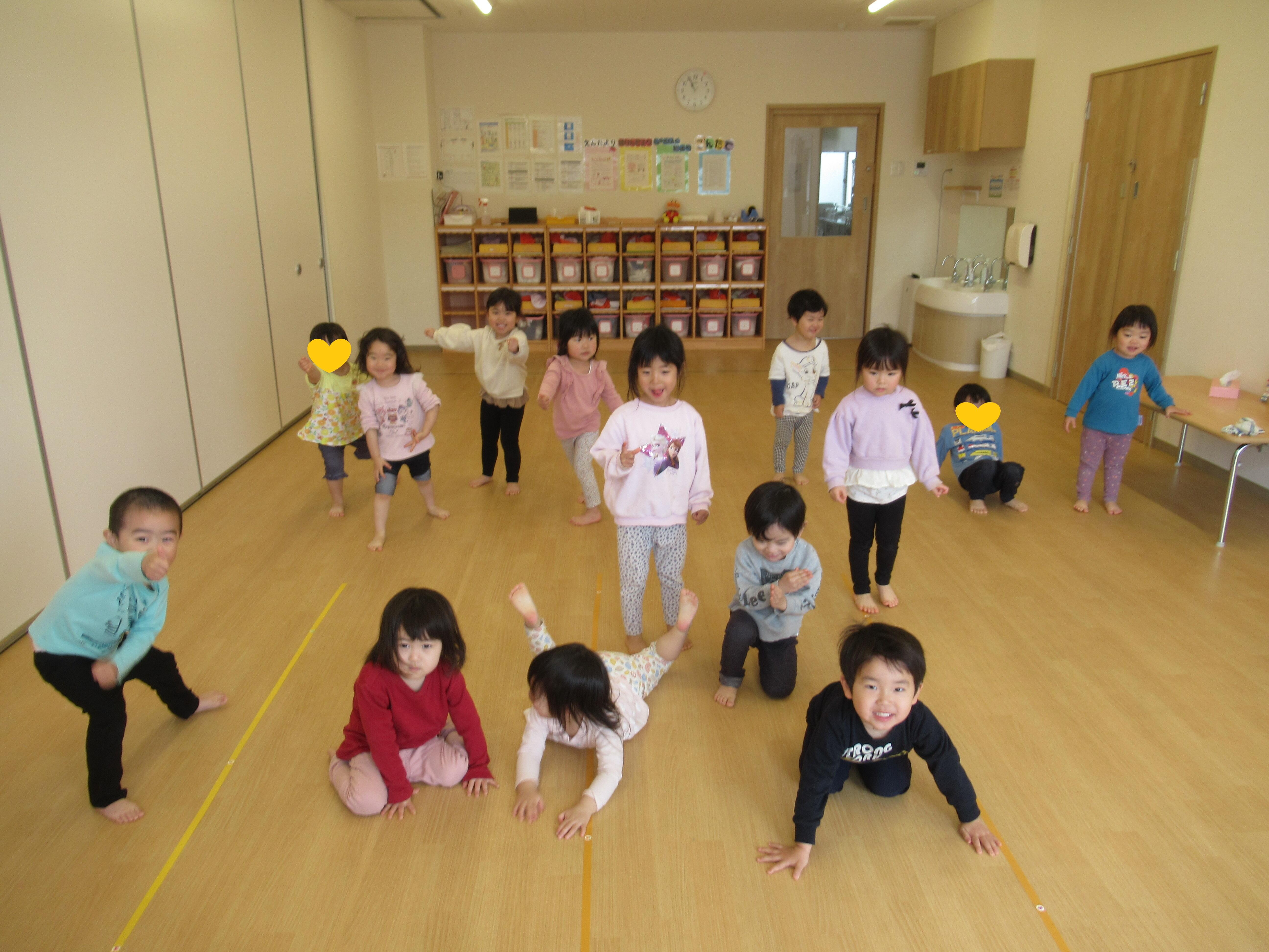 だるまさんが～ころんだ！