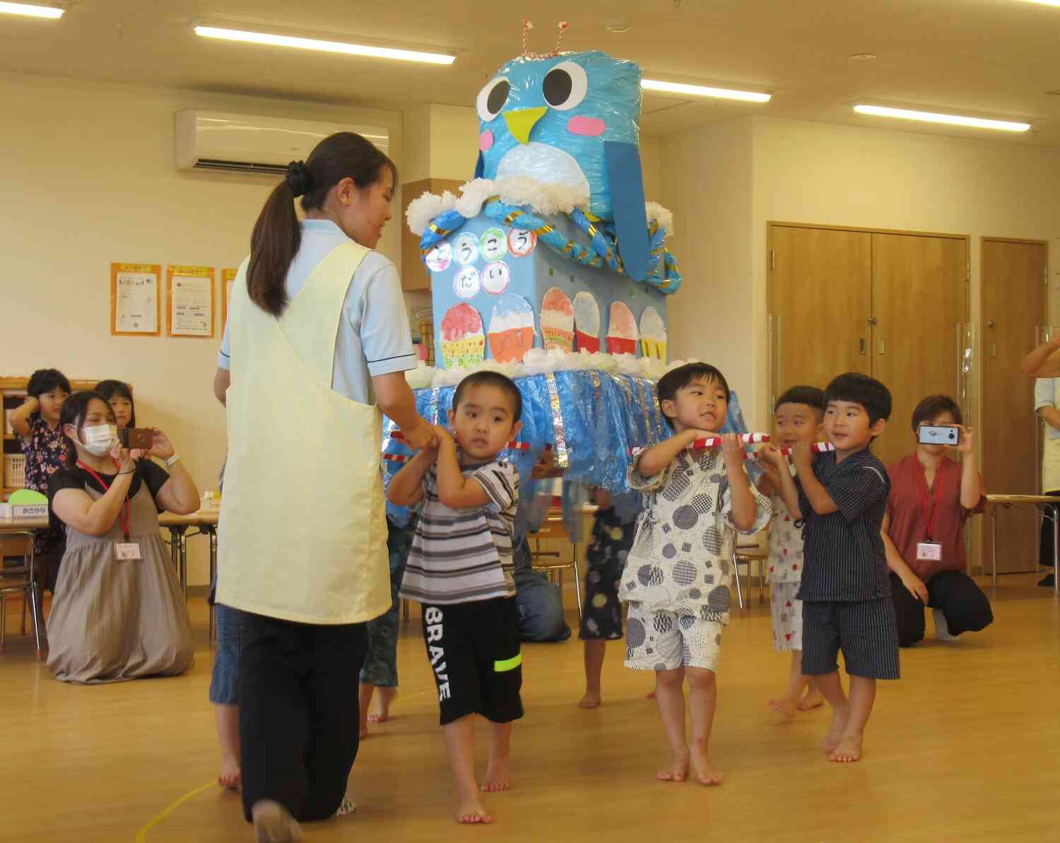 今日は待ちに待った夏祭り♪