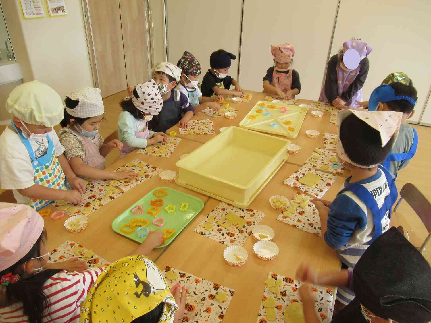 おやつ作りは楽しいね！！