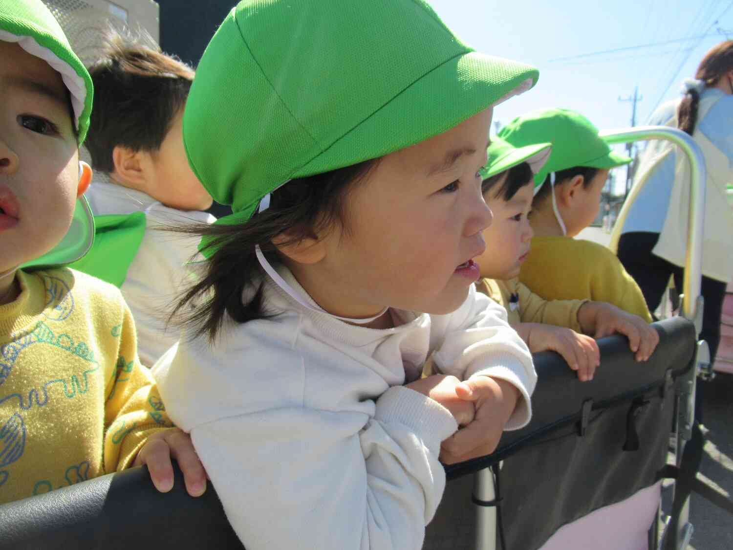 春風が気持ちいね♪