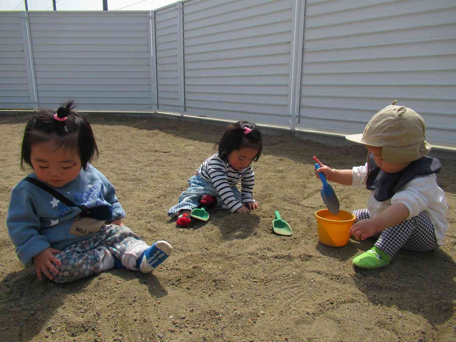 園庭デビュー☆