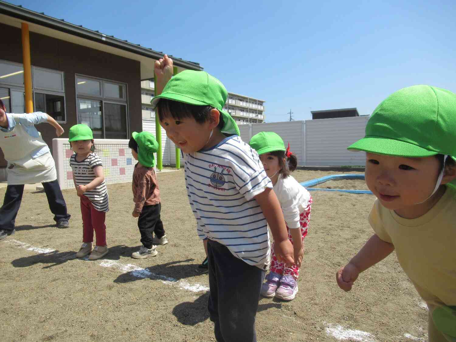 みんなでよーいどん！！