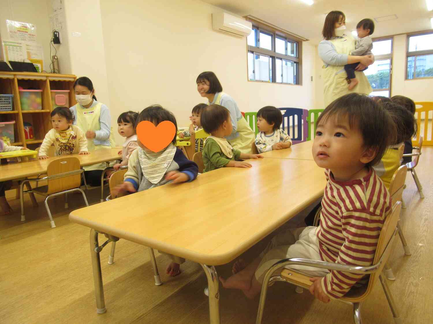 ニコニコあひる組、ひよこ組！！