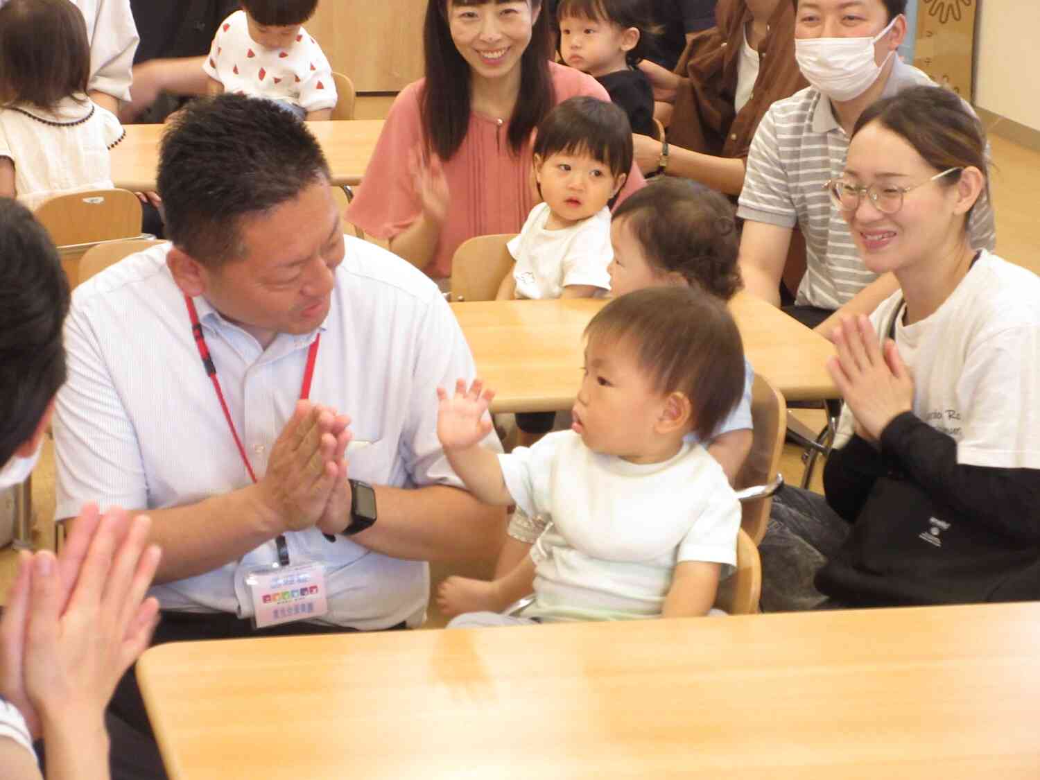上手にお返事できたよ♪