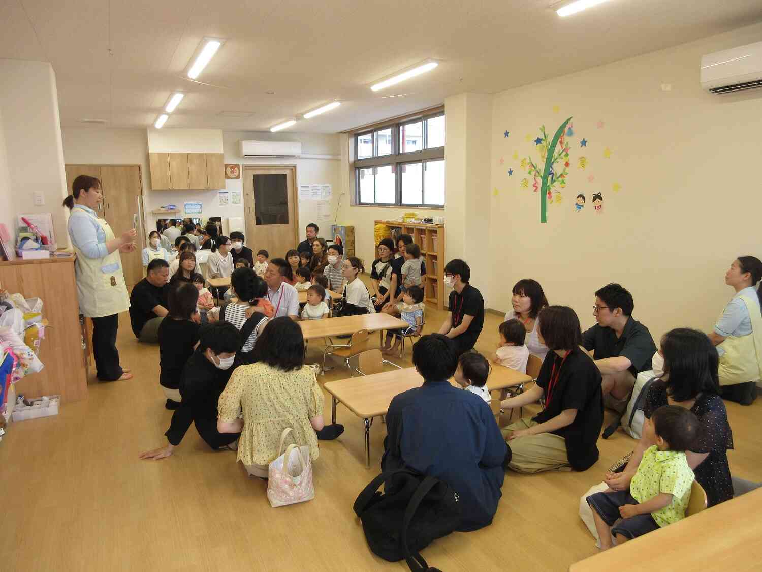 ドキドキの保育参観！