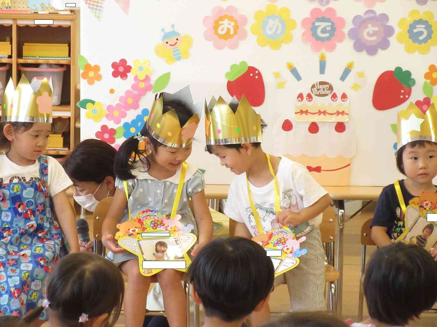 お誕生日カード嬉しいね♪