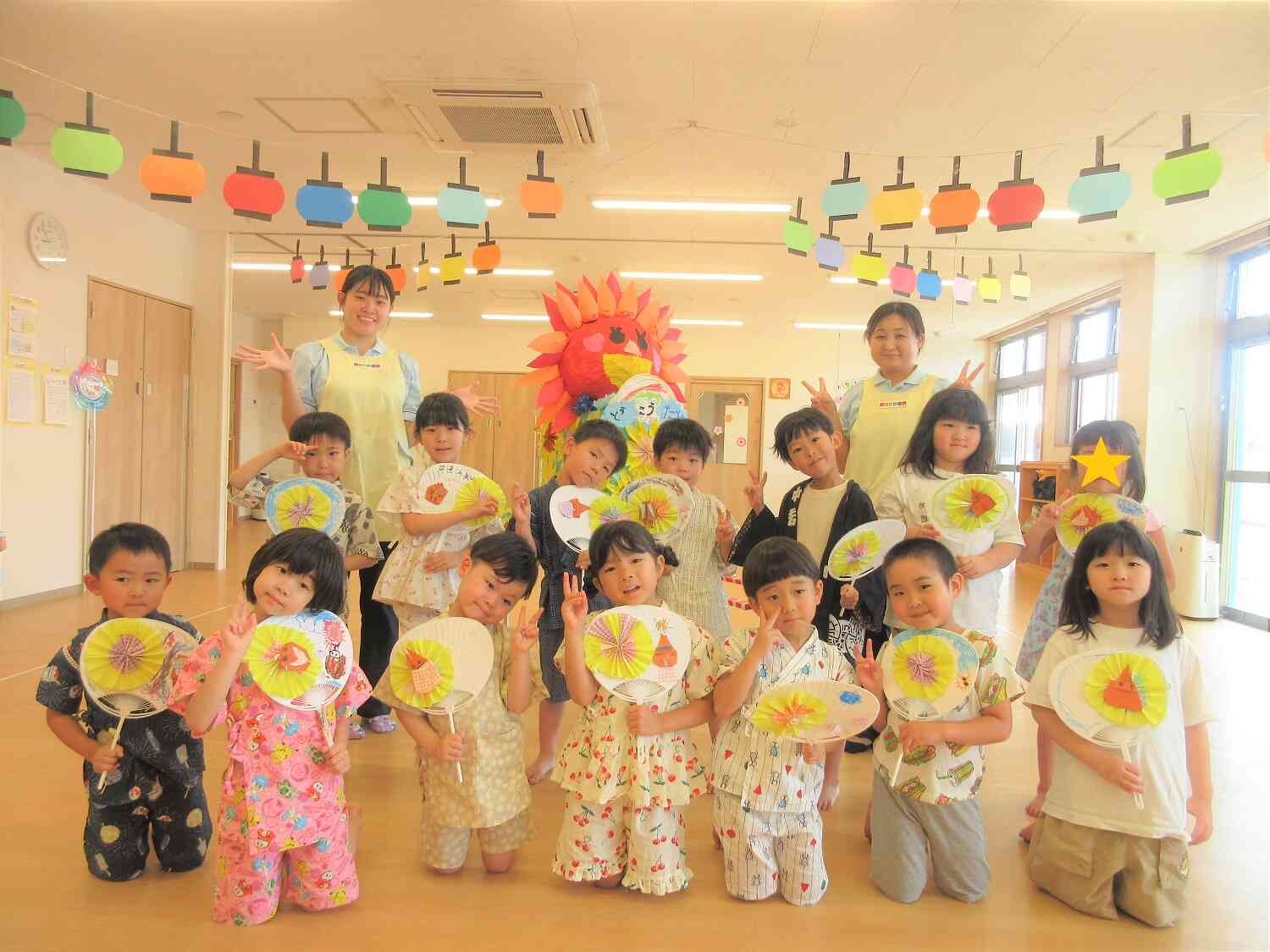 ☆きりん組のなつまつり☆