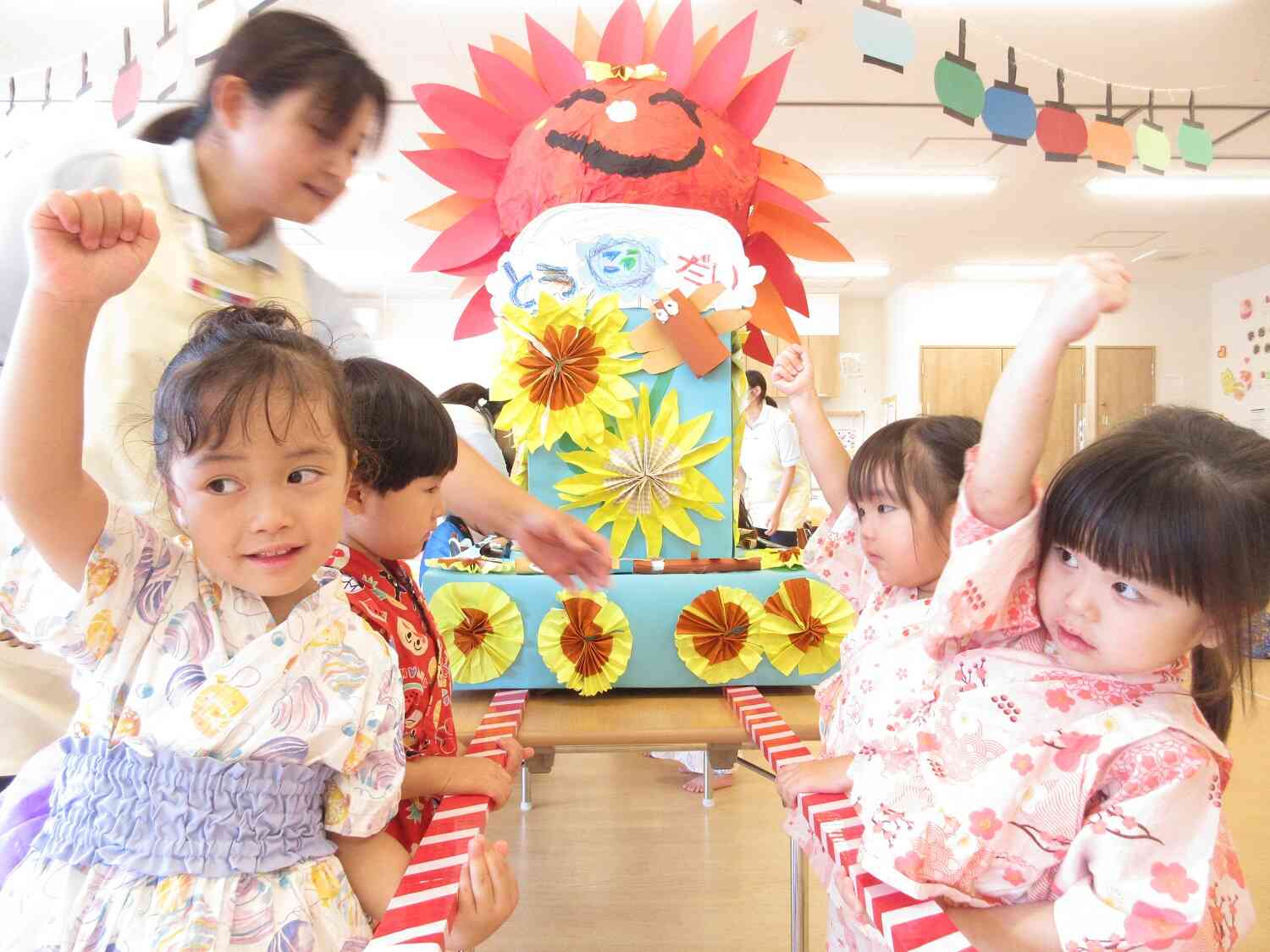 わっしょい頑張るぞー！！