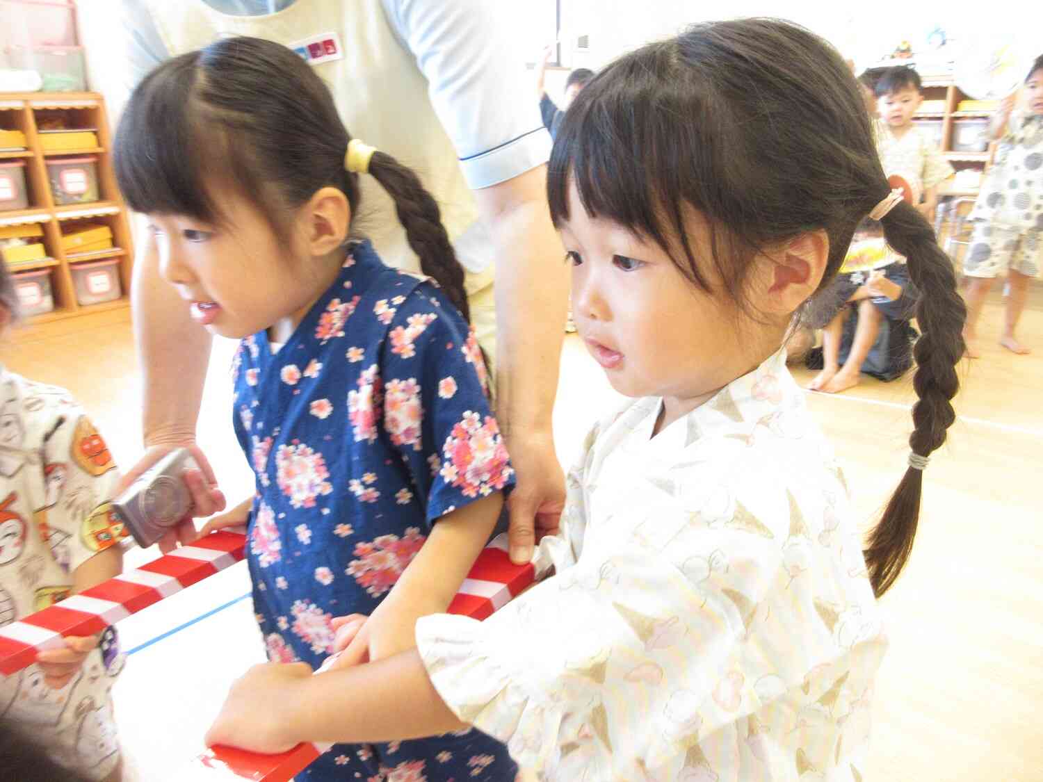真剣な表情ですね☆