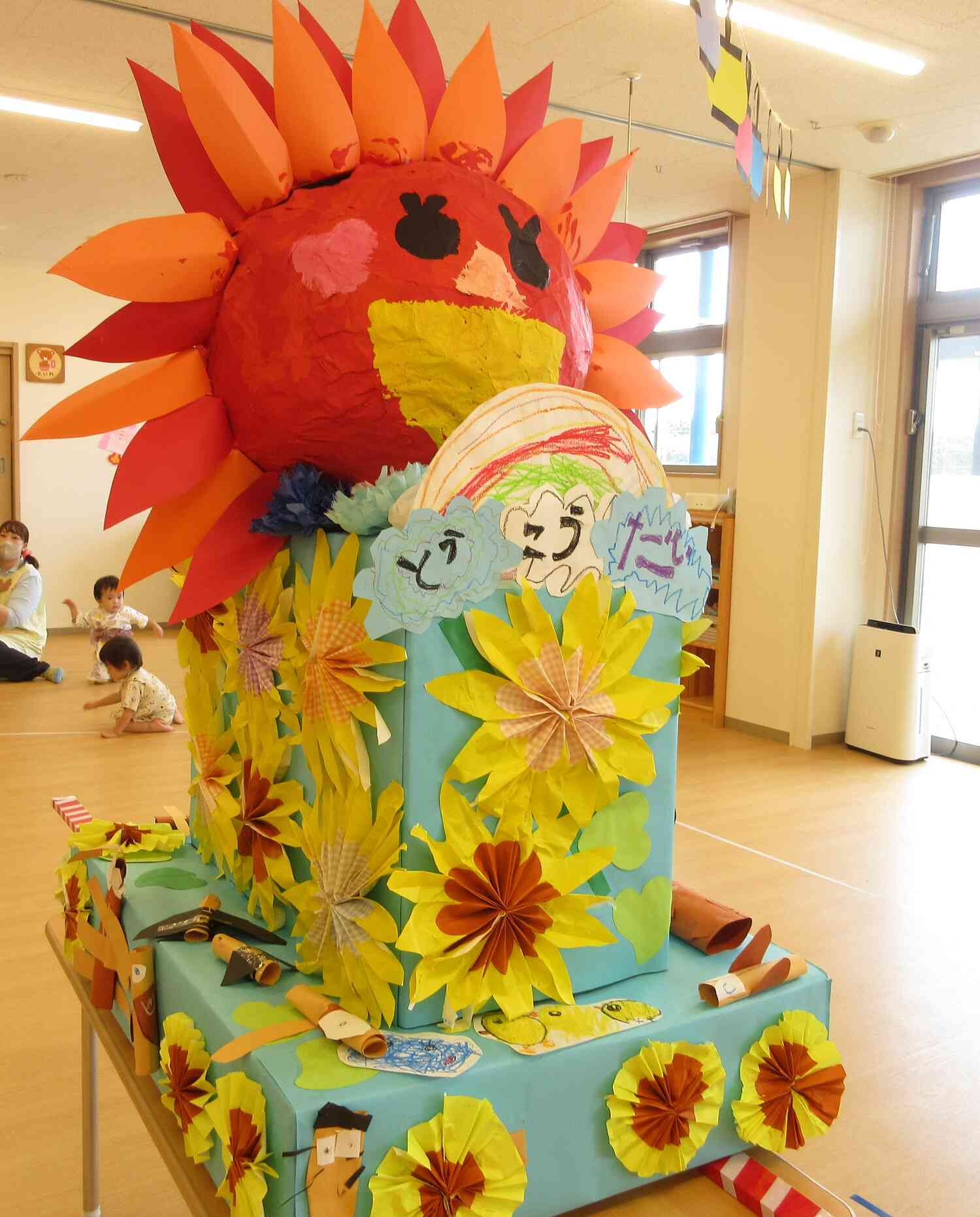 僕たち、私たちの「太陽とひまわり神輿」