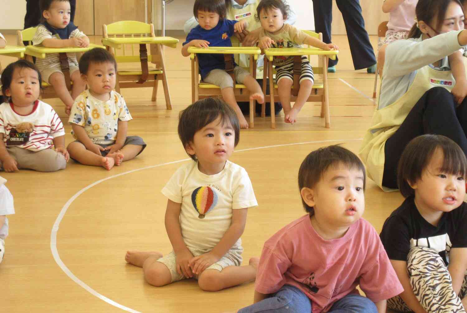 小さいお友だちも興味津々☆