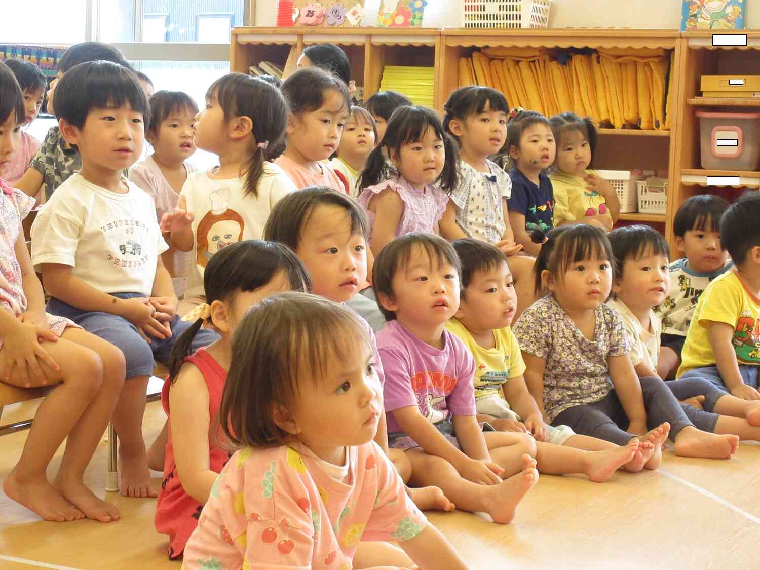 お歌を歌ったり、みんなでたくさんお祝いしたよ♪