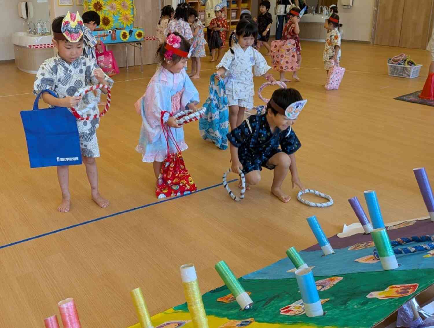 わなげに挑戦！！