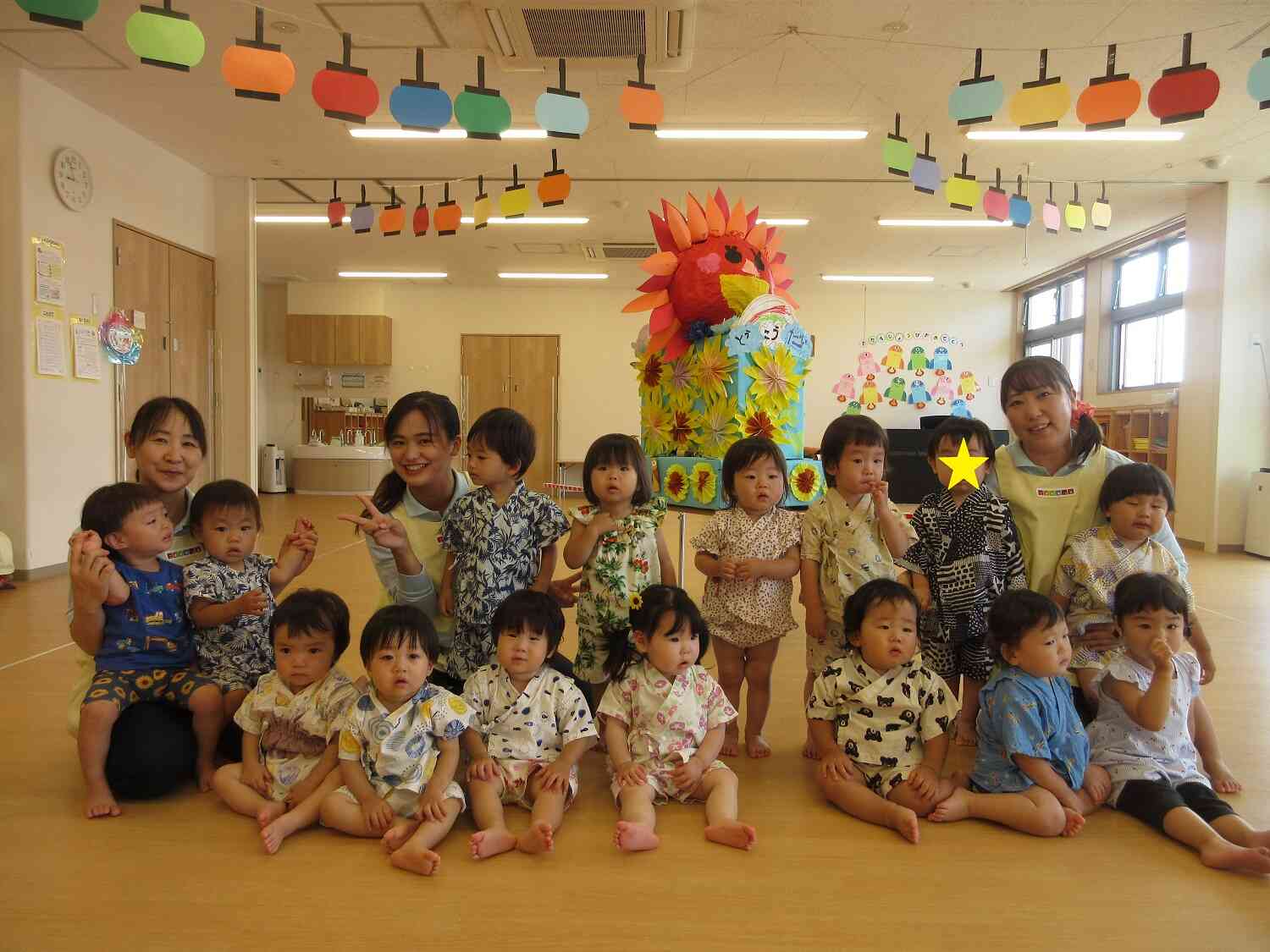 あひる組～楽しかった夏祭り～