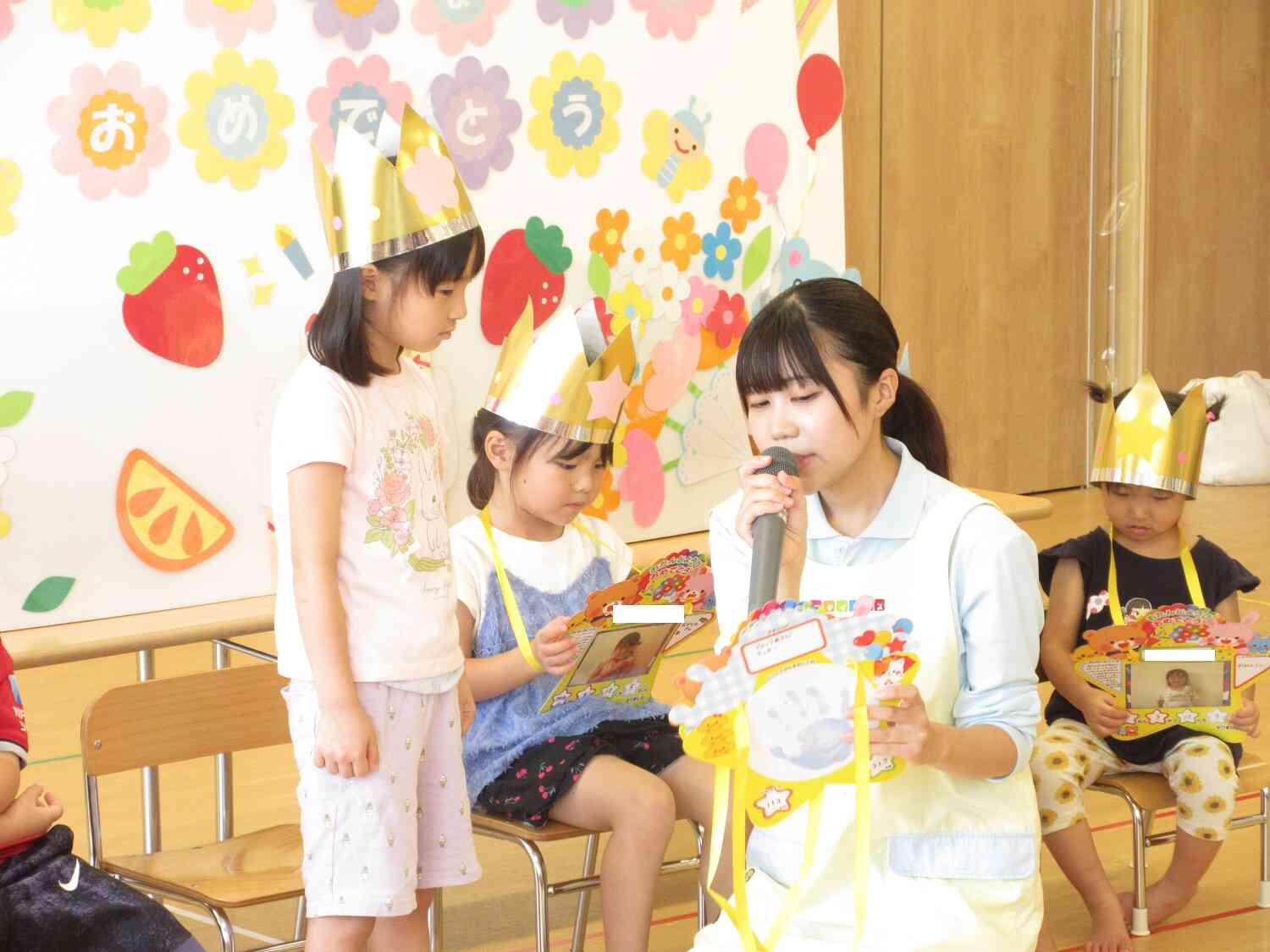 インタビューにドキドキ・・・！
