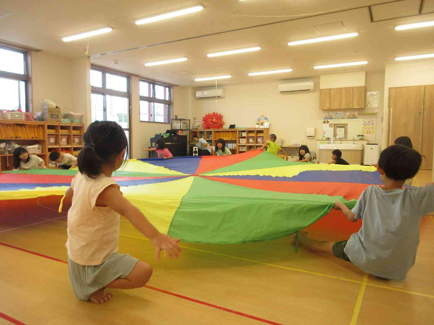 秋に向かって～きりん組～
