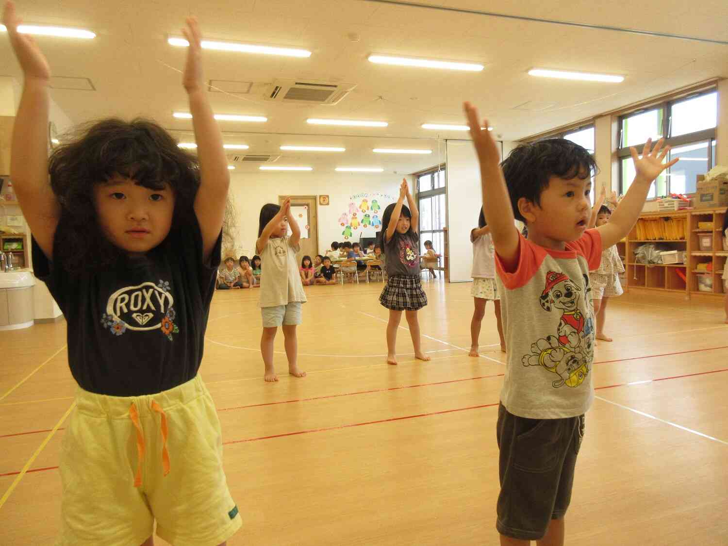 運動会の練習、頑張っています！