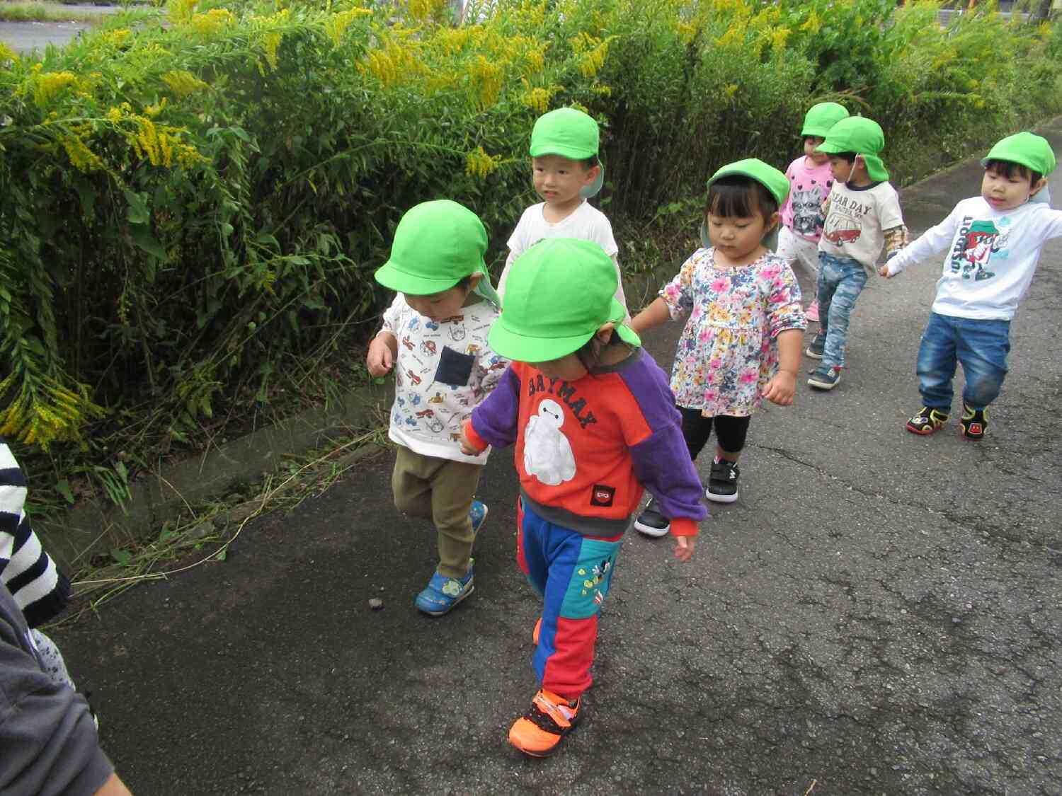 お散歩楽しいね！うさぎ組