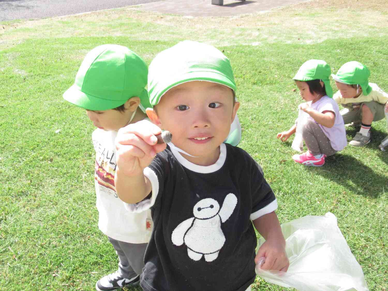 ラッキ~!帽子付き☆