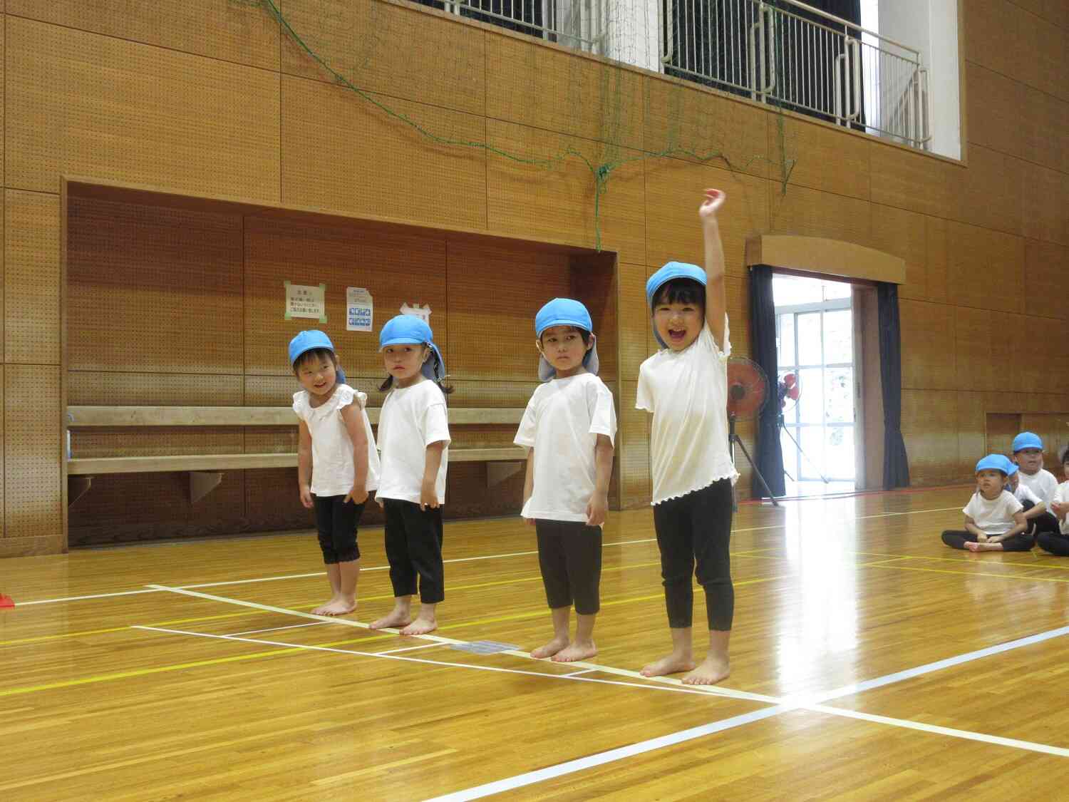 元気にお返事できました！