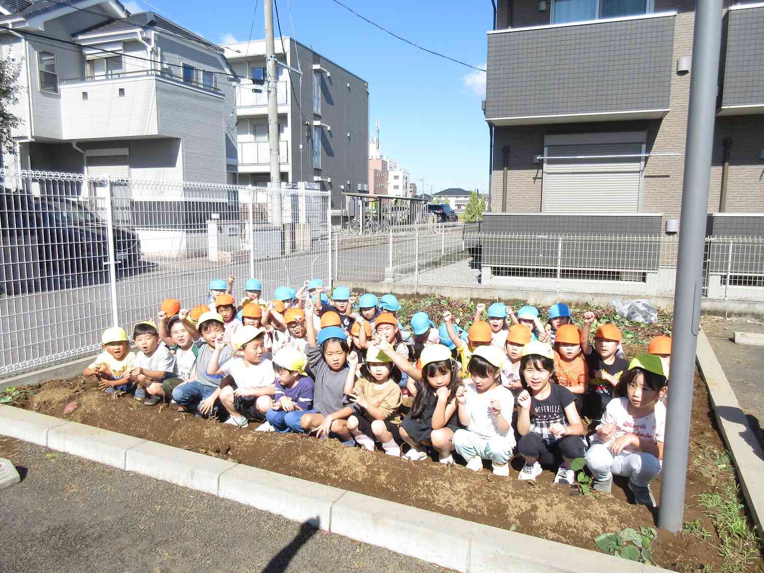 楽しいお芋ほり☆