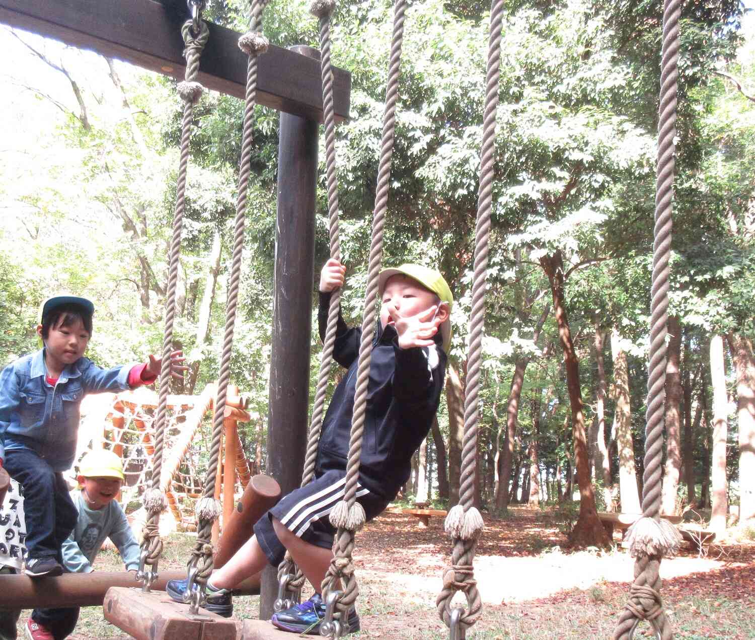 見ててね！かっこいいでしょ！